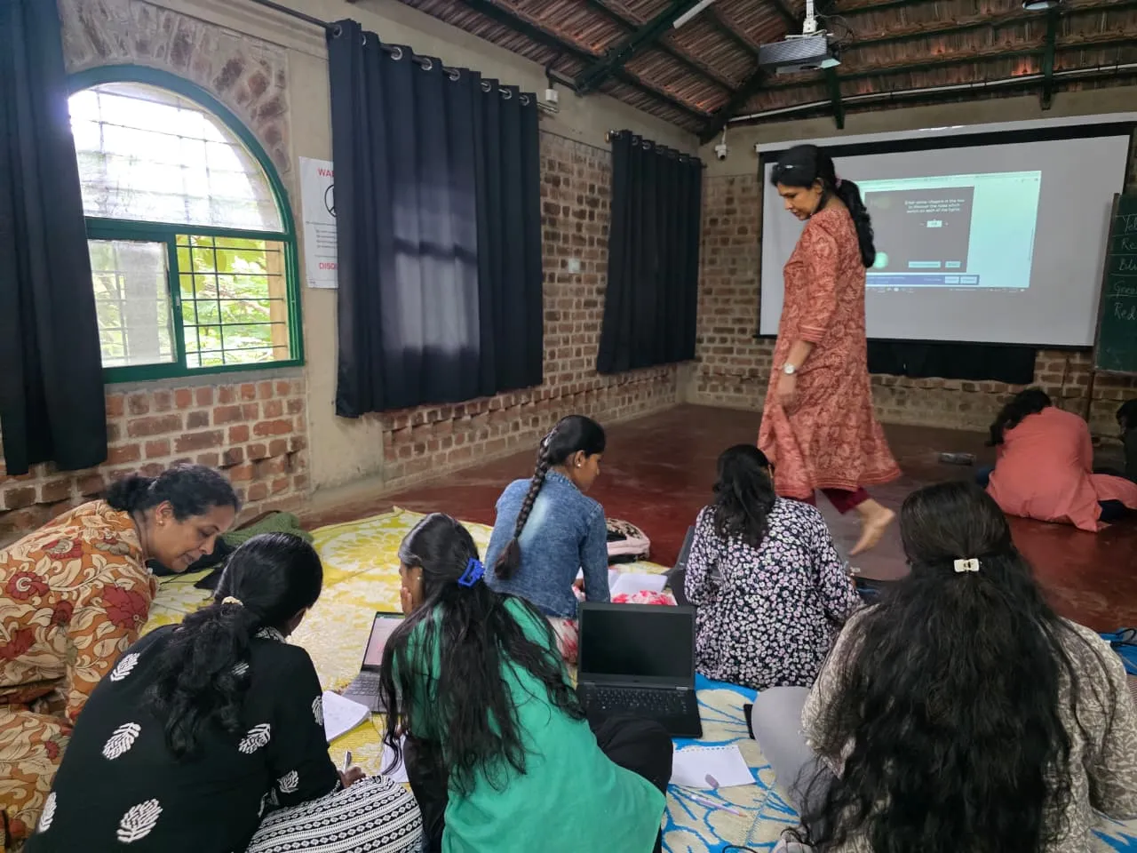 Teacher training workshop India educators learning